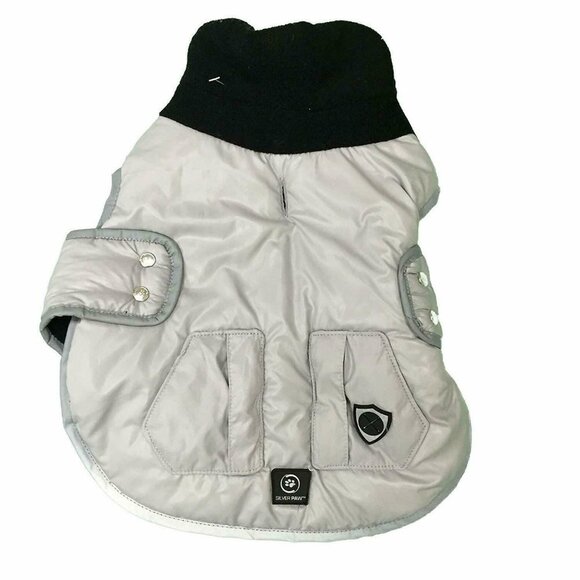 Silver Paw Easy Fit Vest with Contrast Polar Fleece Collar for Pet Dog S… - Picture 1 of 5